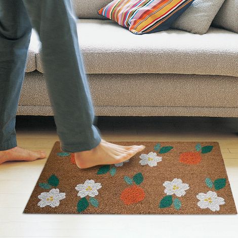 Tapis D'Entrée - Tapis Absorbant Eau - Non Glissant - Pour Salle De Bain Cuisine Entrée - 40 X 60 Cm (1/5)