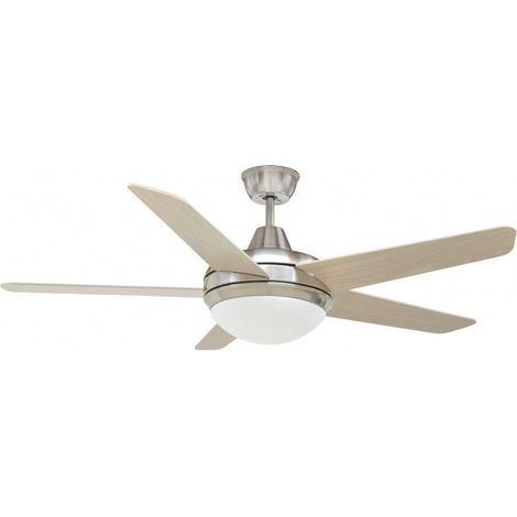 Fan VENTO LED SMD 17W 1700lm(1020lm) CRI80 3000K Legno di faggio