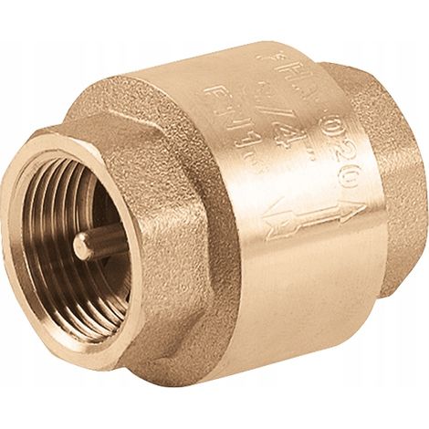Clapet anti-retour PHA-020 - 40 mm - Laiton - Résistant à la température - Haute résistance à la pression (1/4)