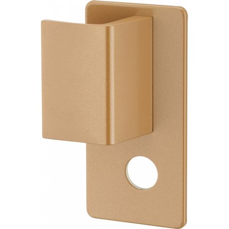 Thirard – Poignée Targa pour porte palière gauche – Finition époxy or – Carré 7mm – Pour usage durable et élégant