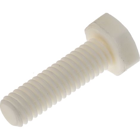 Vis à tête hexagonale, Céramique Brut, M6 x 20mm ( Prix pour 1 ) (1/2)