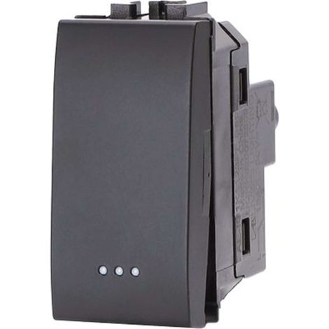 DEVIATORE UNIPOLARE ABL - NERO VOLT 250 A 16 - 8 pezzi