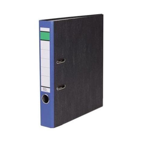 Ordner DIN A4 50mm Recycling Pappe blau (1/4)