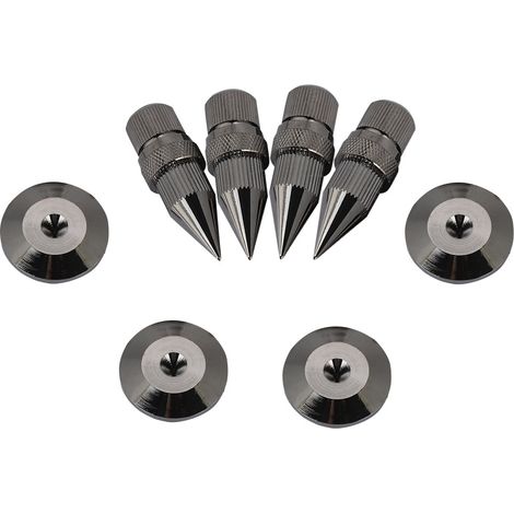 Pieds de haut-parleur antichoc, base de caisson de basses ou d'amplificateur, patin antichoc (1/5)