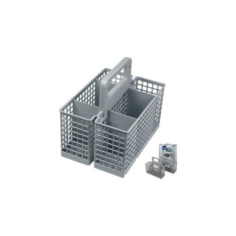 Panier à couverts 2 en 1 pour lave-vaisselle – Compatible avec , Bauknecht, Laden – Dimensions 23,5x16,4x20cm (1/3)