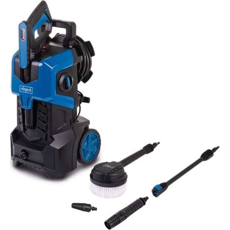Hochdruckreiniger HCE3000 Scheppach - 2400W  180bar  8m Anti-Twist Schlauch  480 L/h Fördermenge