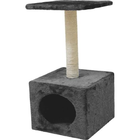 Couleur Gris: Griffoir avec sisal griffoir pour chat Hambourg