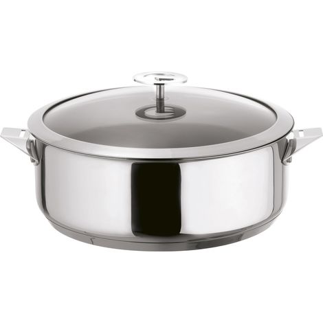 Eclipse - Sauteuse 24 cm revêtement céramique avec couvercle