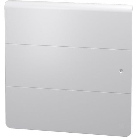 Noirot – Radiateur à inertie fonte 750W horizontal blanc connecté – Programmation intégrée – Compatible Wifi – Dimensions 607x460x112mm