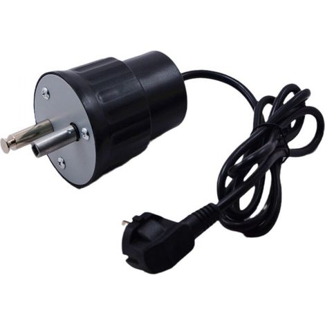 Moteur de rôtissoire électrique 1000 W, barbecue de camping en aluminium, kit de rôtisserie, charge nominale (prise UE) (1/3)