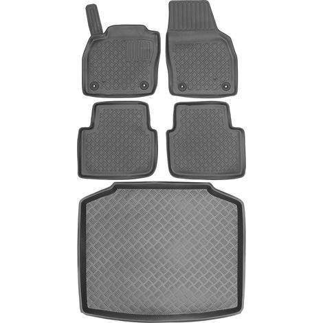 Juego de alfombrillas para Skoda Scala Hatchback de 2019: alfombrilla para coche + alfombrilla para maletero. (1/5)