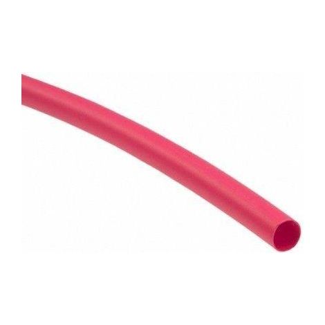 Tubo termorestringente 9,5mm Rosso 1mts Hft9.5/1m-rd Xbpt9.5ro1