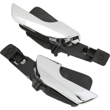 Lot de 2 poignées de porte intérieures de voiture argentées 156092167 de remplacement pour Alfa Romeo Giulietta 2010-2020 (1/4)