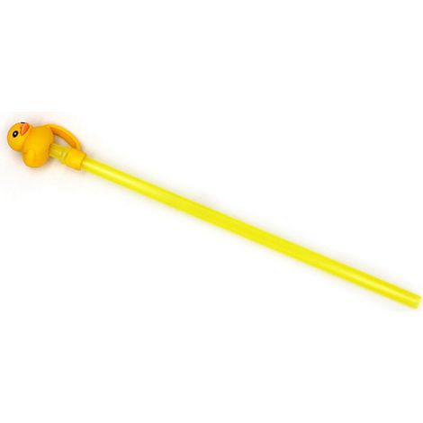 Silikon-PVC-PP-Trinkhalmspitzenschutz für Familien und Kinder (Kleine gelbe Ente, 7 mm, 25 g, 1 Trinkhalmspitze + 1 Spitzenschutz) (1/5)