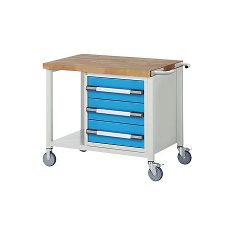 eurokraft pro  Banco da lavoro mobile Serie 8000  struttura a