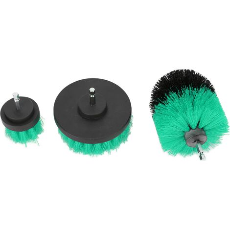 Ensemble de Brosses pour Perceuse, Kit de Nettoyage Électrique avec Manche Long (1/5)