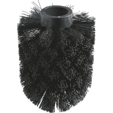 1 - Tête De Brosse WC - Accessoire De Nettoyage - Compatible Start Cosmopolitan Cube - Pour Salle De Bain - Noir (1/2)