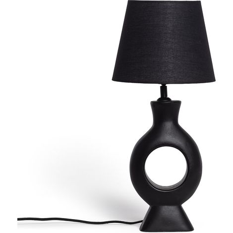 LED Tischlampe aus Kunstharz Dimahis Schwarz (1/4)