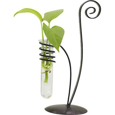 Vase en verre et fer forgé (1 pièce) pour hôtel (1/3)