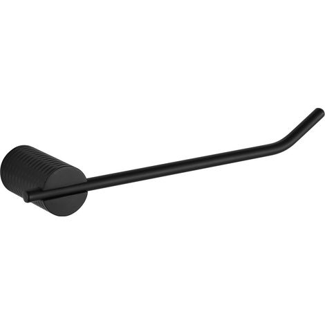 Porte-papier toilette, noir mat (1/2)