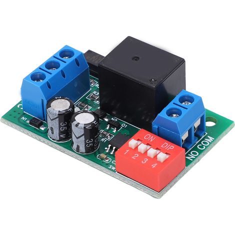 Module de relais de coupure temporisée avec port ACC sur carte PCB, contrôle de distribution d'alimentation DC12V (1/5)