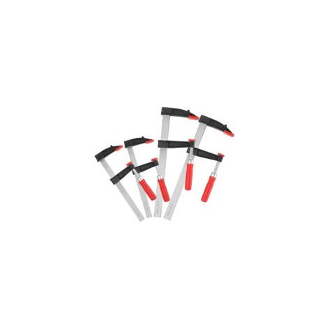 Serre Joint Rapide 4 Pièces,Largeur de Serrage 300 mm et 200 mm Serres-Joints en Forme de F pour Travail du Bois,des Métaux et DIY - Crezuo (1/4)