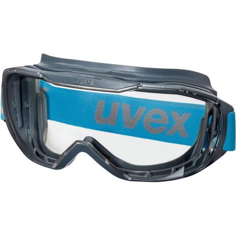 UVEX Vollsichtbrille megasonic exc. AS AF klar gr/blau 9320.265