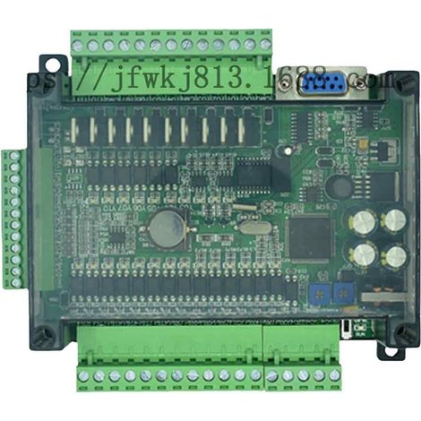 1 placa de control PLC de alta velocidad FX3U-24MR, controlador lógico programable analógico, compatible con STM32, para uso industrial. (1/5)