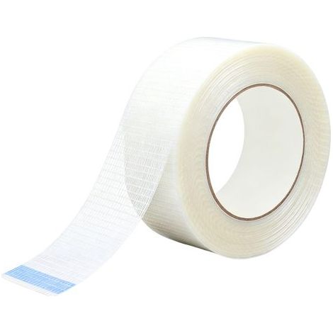 Ruban Adhésif en Fibre de Verre 50mm x 20m, Ruban Pare Vapeur avec Haute Adhérence, Ruban d‘Emballage Résistant à Abrasion, Bande Renforcée par Filament pour Freins Vapeur et Membranes de Toiture (1/5)
