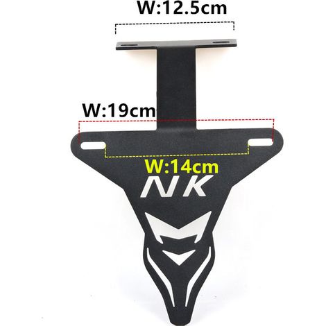 Compatible with the license plate brackets of CFMOTO 250NK and NK 250 motorcycles. (1/5)