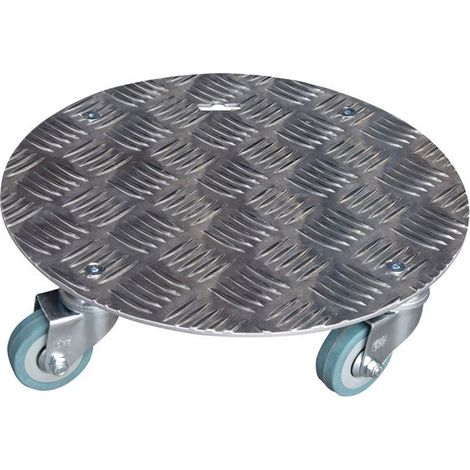 Runde Aluminium-Pflanzenrolle 30cm Damier Gsa - Louis Moulin