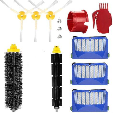 Kit de 13 accessoires de rechange pour iRobot Roomba, compatible avec les séries 552/564/585/595/600/610/618/614/620/630/645/650/651/655/660 (1/5)