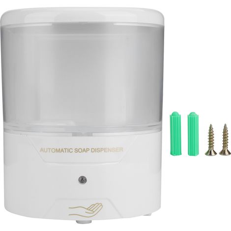 Innovativer, automatischer Seifenspender mit berührungsloser Bedienung dank Infrarotsensor für optimale Hygiene, großvolumige Wandlösung. – AquaForge (1/5)