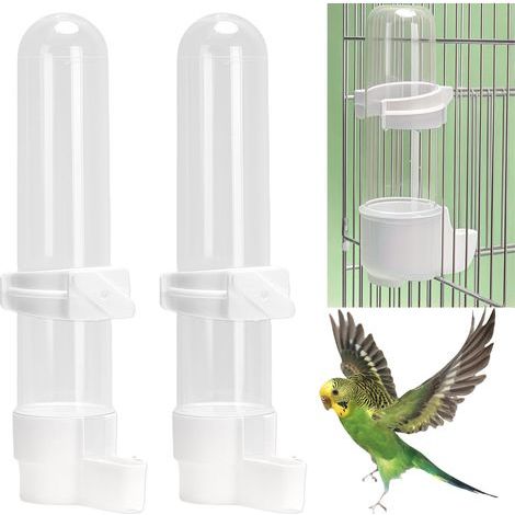 Water dispensers, PVC, 120 ml, Automatic waterer, Bird cage, Parakeets (1/5)