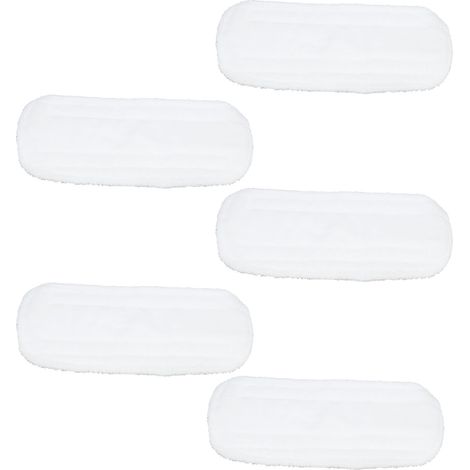 5 Pièces Têtes de Serpillière Microfibre Réutilisables, Remplac (1/5)