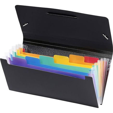 Trieur Accordéon de Bureau, Porte Document 12 Positions, Organisateur de Bureau Unique 12 positions 12 POSITIONS CLASSEUR (1/4)