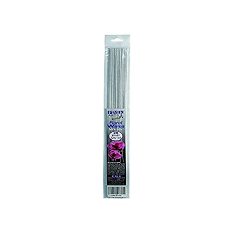 PME Fili di Ferro per Fiori, Bianco, 28 Gauge, 50 unità (1/3)