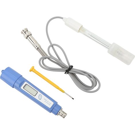 PH‑03(II)D Testeur de pH Étanche Portable pour Piscine, Aquarium et Aquaculture, Analyseur de Qualité d'Eau