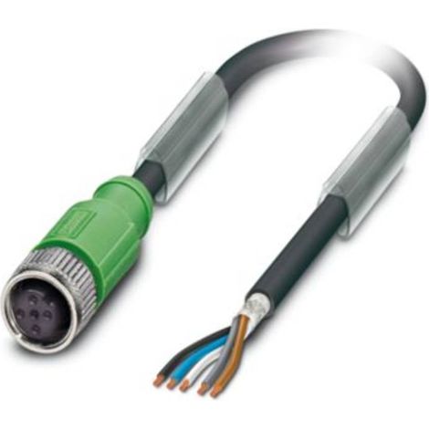 Phoenix Contact 1682951 Connettore confezionato per sensore o attuatore M12 Presa dritta 5.00 m Numero di poli: 5 1 pz. (1/2)
