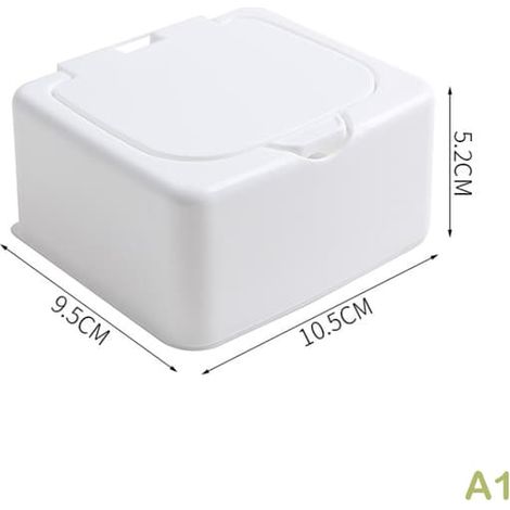 Boîte de rangement blanche de bureau, grande capacité, format A1, pour cartes postales (1/5)
