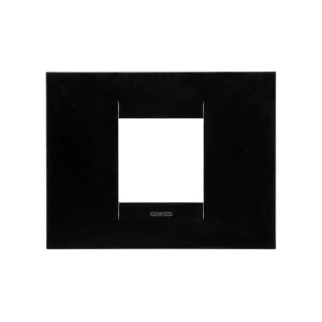 PLAQUE GEO 2P NOIR TONER GEWISS GW16402TN
