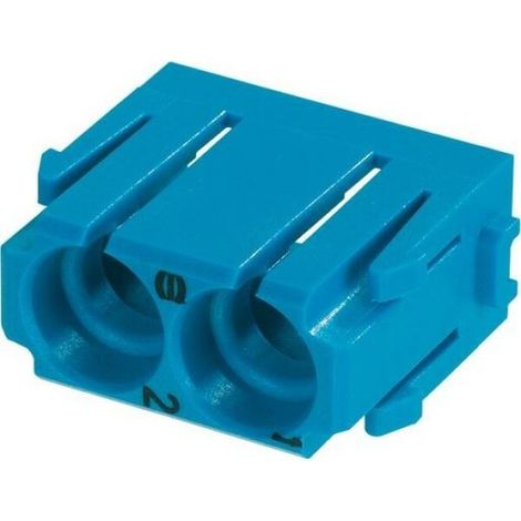 Harting Buchseneinsatz Pneumatik-Modul 09140024501 2 Stk