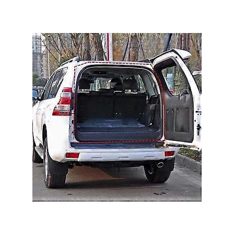 1 Stück schwarze Gummidichtung für den Kofferraum des Ford Land Cruiser Prado 120 LC120 (2003–2009) (1/5)