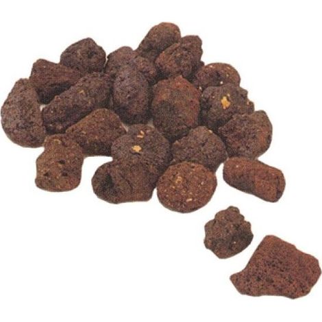 Pierre de lave pour barbecues à gaz paquet de 2 kg
