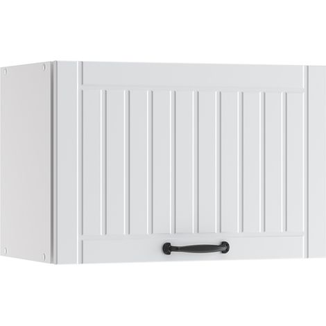 Badschrank Fame-Line, Weiß Landhaus, 60 x 40 cm Flach, Vicco
