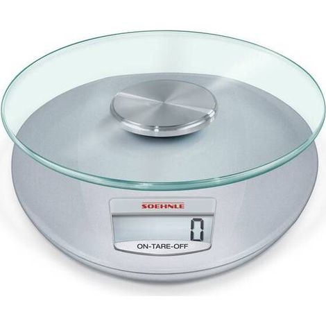 BILANCIA CUCINA C/PIATTO 5 KG ROMA SILVER