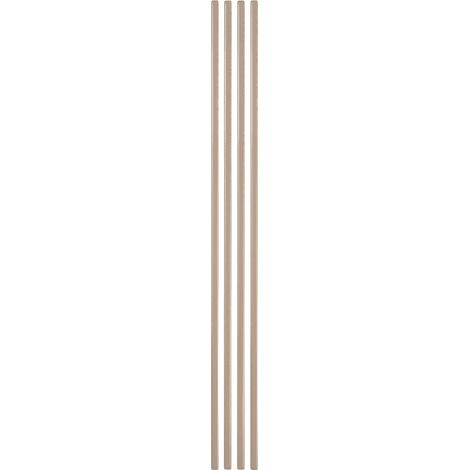 Selbstklebende Wandfliesen x4, 0,68x45,72cm - Smart Tiles Smart Edge Panella Klebefliesen 3D Fliesenaufkleber für Bad & Küche