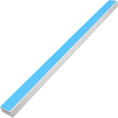 Goulotte de câble auto-adhésive 100x60 mm 10 m PVC