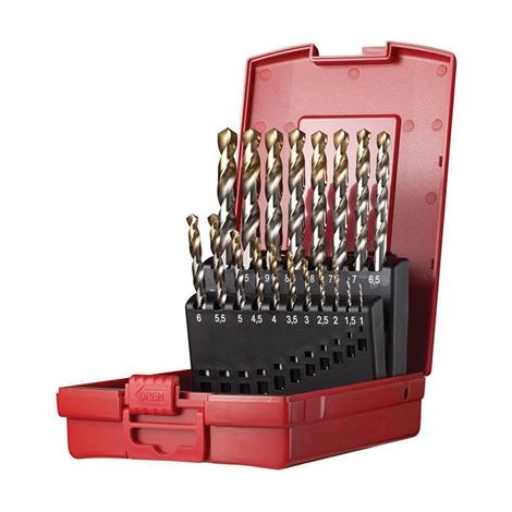 Punte HSS Box Metallo Sr.pz.19 mm 1/10 A002 Dormer