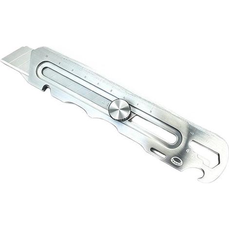 Couteau de poche rétractable en acier inoxydable pour travaux manuels et activités diverses.-AquaForge (1/5)